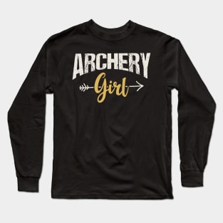 Archery Girl Long Sleeve T-Shirt